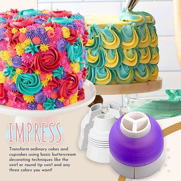 EasyBake%20Tri-Color%20Coupler%20%20Large%20Converter%20Tri-color%20Butter%20Cream%20Coupler%20Cake%20-%20Image%207