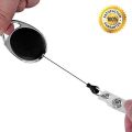 Badge Reel for ID Card Holder -Black.