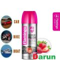 Flamingo Dashboard Polish (Strawberry)- 450ml, Car Motorbike Leather, Plastic, Rubber, Wood Spray Polish. 