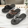 2023 Summer Women Beach Flip Flops Women's Fashion Slippers Thick Platform Slide Sandals Wedges Flip-Flops Ladies Casual Slipper. 