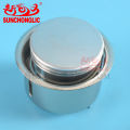 Rice Cooker Thermostat Magnet round Steel Temperature Limiter for Electric Rice Cooker [Sunchonglic; Silver; Gray ]. 