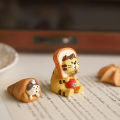 Cat Coffee Bakery Small Ornaments Japanese Style Mini Creative Table Decoration Cat Cute Cartoon Gift Dazzling. 