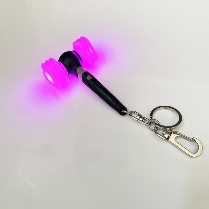 New%20Kpop%20BLACKPINK%20Lightstick%20keychain%20can%20luminous%20hammer%20pendant%20for%20blink%20gift%20-%20Image%204
