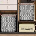 Clothes Storage Bags Clothes Storage Bin Portable with Zipper Folding Box Organizing Organizer Container Tote for Toys, Clothing, Vacation, Bedding , 100L 48x44x48cm. 