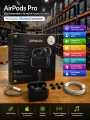 AirPods Pro 2nd gen Made in Dubai premium  Black Edition Dubai  wireless Earbuds  By Sparkon. 