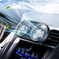 USB Car Air Outlet Dashboard Mini Fan 5V Auto Ventilation Fan.