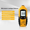 Digital LCD Microwave Leakage Detector with Backlight 2450MHz High Precision Portable Microwave Oven Leakage Tester Alarm Warning No Need Recalibration-yellow. 