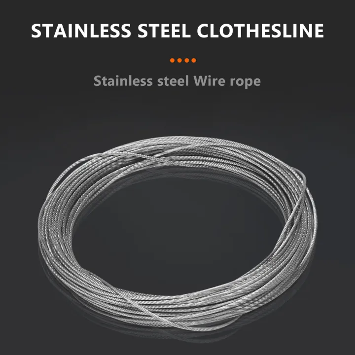 STAINLESS%20Steel%20Wire%20Rope%20Cable%20Rigging%20Extra,%20Length:15m%20Diameter:1.0mm%20-%20Image%205