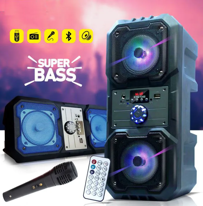 KTS%201048%20Wireless%20Bluetooth%20Remote%20Control%20Speaker%20Support%20Micro%20SD%20Card,%20Pendrive,%20FM%20Redio%20-%20Image%202