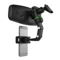 TOHAYIE 360 Degrees Car Rearview Mirror Mount Phone Holder for 4.0-6.1 Inch Navigation Bracket Stand Adjustable Support. 