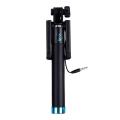 Monopod Selfie Stick - Black and Blue.