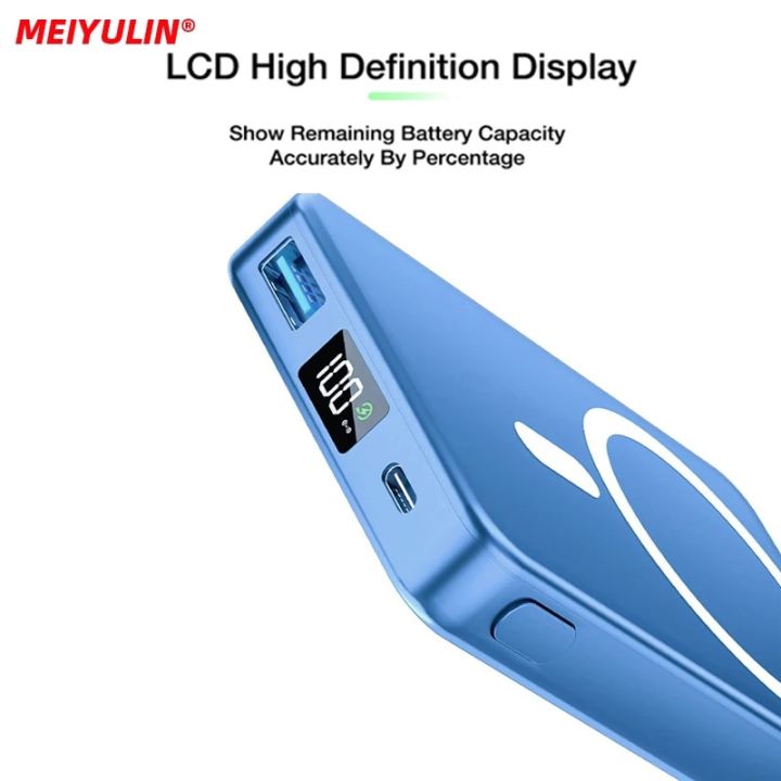 10000mAh%20Slim%20Magnetic%20Wireless%20Power%20Bank%20USB%20PD20W%20Fast%20Charging%20External%20Battery%20For%20iphone%2015%2014%2013%20Xiaomi%20Samsung%20Powerbank%20Solo%20Yolo%20-%20Image%202