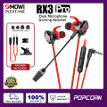 Plextone Mowi Rx Dual Microphone Gaming Earphone Black - Headphone. 