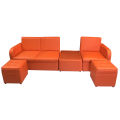 Stylish Ply-Wood Sofa With Tool Chair. 