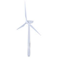 Solar Energy Wind Mill Toy Educational Decorative Dual Use Turbine Solar JY. 