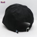 Black Mercedes Embroidery Logo Cotton Curved Cap. 