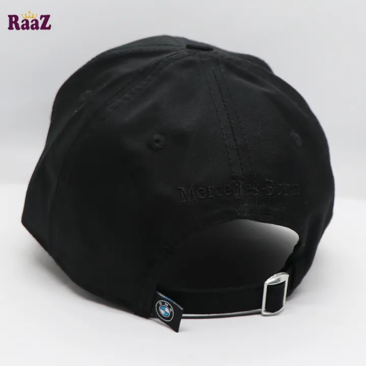 Black%20Mercedes%20Embroidery%20Logo%20Cotton%20Curved%20Cap%20-%20Image%204