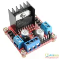 Red Color L298N L-298N 298N Motor Driver Dual Channel H-Bridge Motor Driver Control Module For Electronics Circuitry & Parts Arduino Raspberry Pi Smart Robot Car Projects  - Solar Panel. 