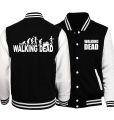 The Walking Dead prinitng baseball uniform 2017 spring autumn fashion funny clothing brand streetwear casual hoodies man. 