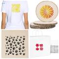 30Pcs Painting Template Stencils Set Art Craft Stencil Embossing Painting Stencil Drawing Templates for Painting on Wood Fabric Art Supplies.