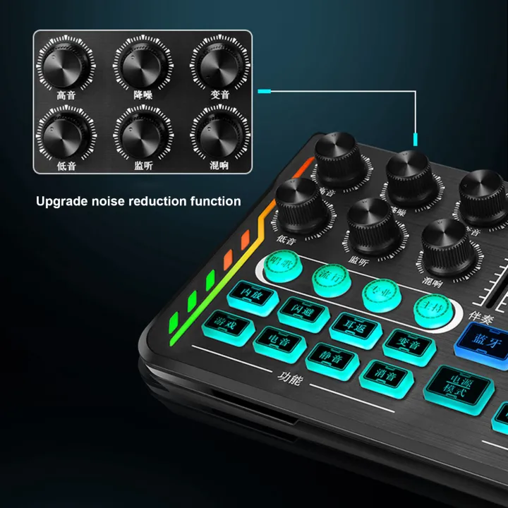 1Set%20Phone%20Computer%20Universal%20Black%20Live%20Sound%20Card%20Audio%20Mixer%20Mixing%20Console%20Amplifier%20-%20Image%208