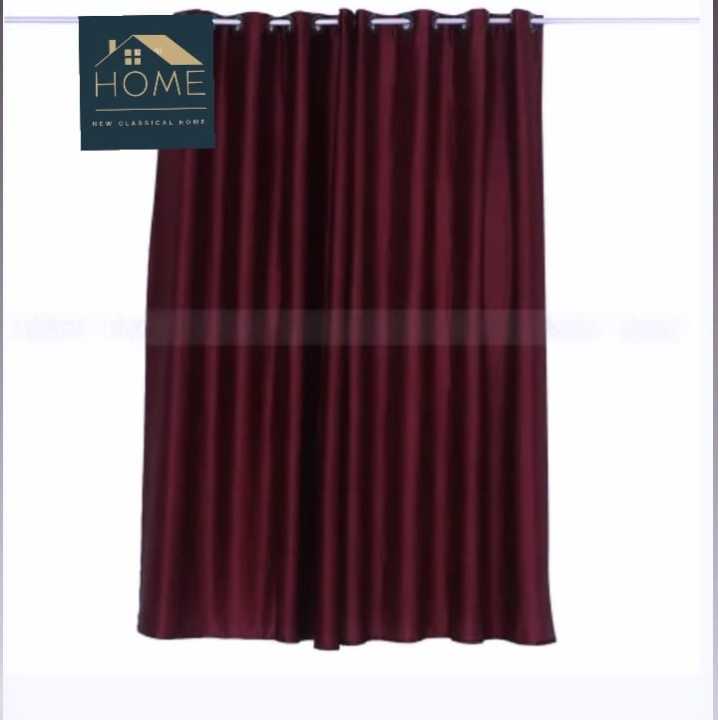 Synthetic curtain Solid Colour - Blue,Red,Maroon,Cream,Chocolate- new classical