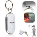 【Limited stock】 Blue Anti-Lost Key Finder Keychain Whistle Beep Sound Alarm LED Light.