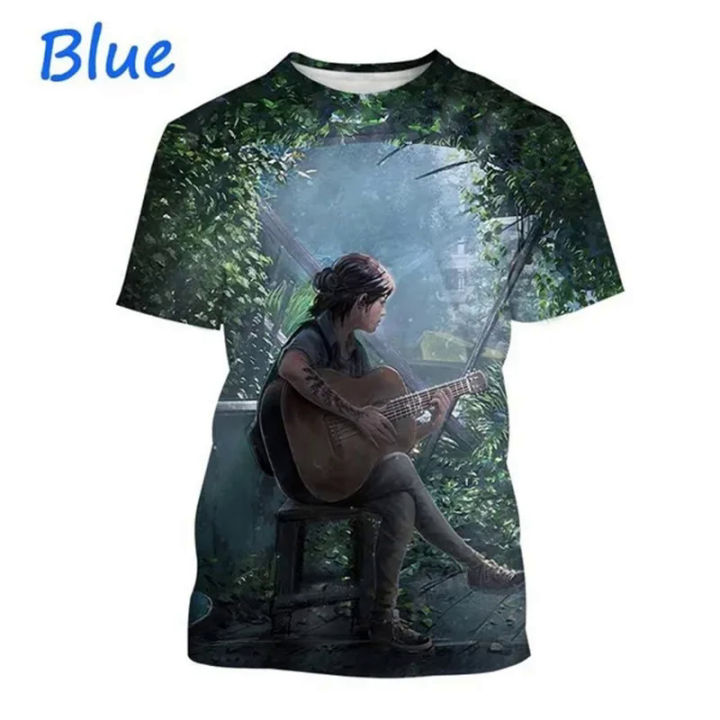 TV%20Series%20The%20Last%20of%20Us%20Game%20T%20Shirts%20for%20Men%203D%20Print%20T-shirt%20Womens%20Clothing%20Harajuku%20Fashion%20Streetwear%20Kids%20Tee%20Shirts%20Tops%20-%20Image%205
