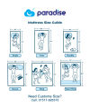 Paradise Semi Orthopedic Support Mattress | Medium Firm Feel for Balanced Comfort | 4 Inch Bed Mattress.