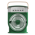 Rechargeable Air Cooler Fan With Mist Flow.
