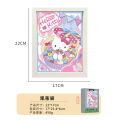 Cute Cartoon Stereograph Sanrio Decoration Living Room Decorative Painting High-End Gift Present Naked Eyes 3D Painting with photo frame. 