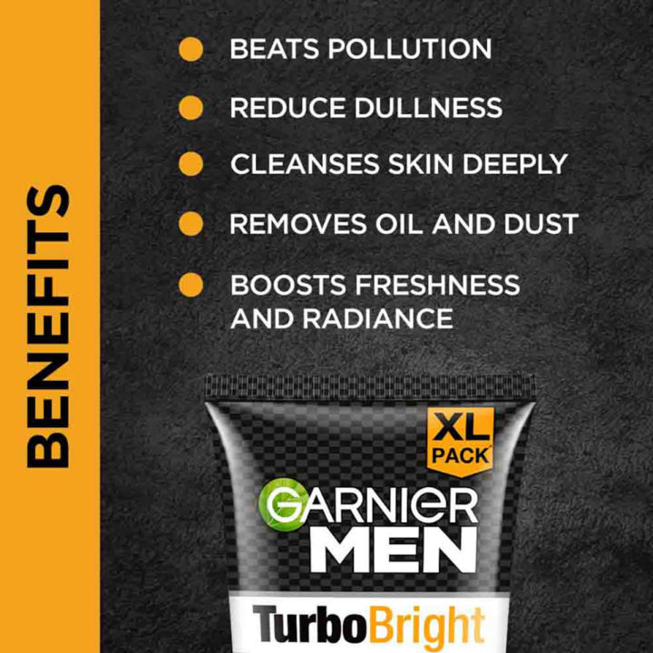 Garnier%20Men%20Turbo%20Bright%20Double%20Action%20Face%20Wash-50ml%20(India)%20-%20Image%202
