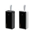 Remax RPP-173 Hunergy Series 22.5W PD + QC 4 USB Ports 60000mAh Fast Charge Power Bank for Samsung / Xiaomi / Huawei / Oppo / Vivo / Realme / OnePlus. 