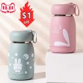 Cute Thermos Bottle Portable Thermal Mug Stainless Steel Insulation Cup Coffee Cup Vacuum Flasks Water Bottle for Girls Kid Gift.