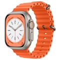 Silicone strap For Apple watch Ultra 49mm 8 7 45mm 41mm Soft new replacement wristband For iwatch 6 5 4 SE 3 44mm 42mm 40mm 38mm. 