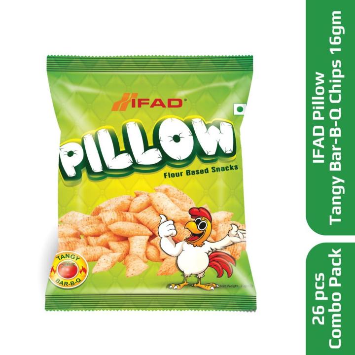 Ifad Pillow Bar-B-Q Chips 16gm X (26 Pcs Carton Pack)