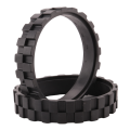 4X Wheel Tires for 1St 1S Robot Vacuum Cleaner S50 S55 S5 MAX Wheels Anti-Slip Replacement.