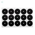 3x15x Pool Table Spot Billiard Cue Ball Point Position Sticker Marker Trainer. 
