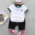 【Shop the Look】 baby boys clothing suits casual 0-5 year kids short sleeve + shorts clothes sets cotton comfortable handsome. 