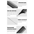 Hairdressing Comb Steel Tip Tail Comb Highlighting Hair Comb Needle-Point Hair Salon Barber Shop Anti-Static Hair Cutting Comb.