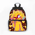 orean ersion bapa anime cute yellow dog kindergarten student polyester bapa with large capty.