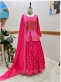 Readymade Georgette Embroidered Party Dress -22. 