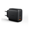 Aukey PA-B3 65w GaN 2 USB Fast Wall Charger. 