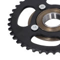 41T Rear Sprocket, Steel 420 Chain Sprocket Kit Anti Deformation Stable Power Transmission Perfect Fitting for Replacement for ATV. 
