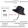 K110 New 2021 Summer Hat Panama For Men Sunscreen Visor Fishing Mountaineering Fisherman's Hat Beach Boonie Hat Bucket Hats. 