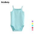Baby Girls White Sleeveless Bodysuits for Newborn Summer Cotton Rompers Infants Playsuit New One-Pieces Onesie Costume 2022.