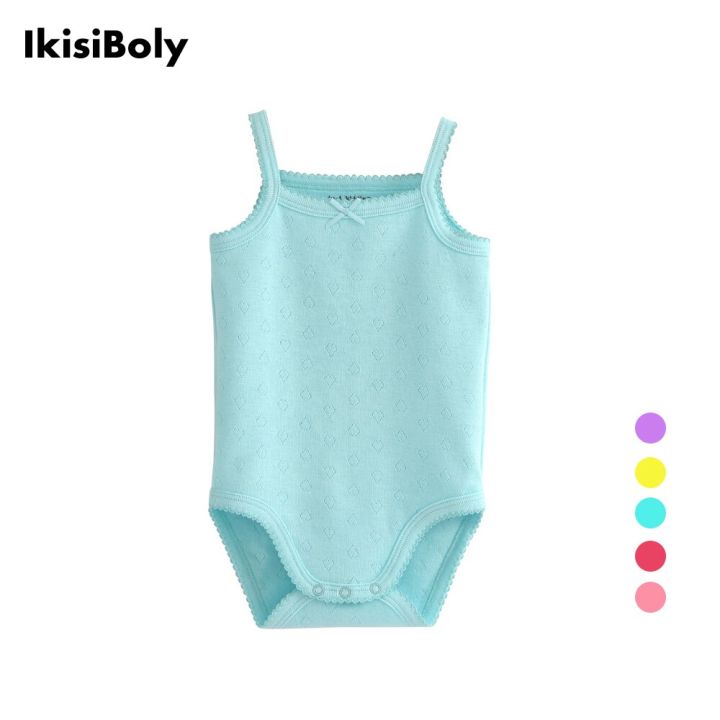 Baby%20Girls%20White%20Sleeveless%20Bodysuits%20for%20Newborn%20Summer%20Cotton%20Rompers%20Infants%20Playsuit%20New%20One-Pieces%20Onesie%20Costume%202022%20-%20Image%203