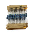300PCS 1/4W 1% Carbon Film Resistors Kit 10 to 1M Ohm 30 Values Metal Resistors with Individually Labeled. 
