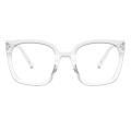 【beauty code store】Oversized square eyeglasses frames for women men anti light optical computer eyewear.