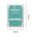 Portable Card Reader For PS2 MX4SIO SIO2SD Transparent Multifunctional Memory Card Adapter Support Secure Digital / TF Card.